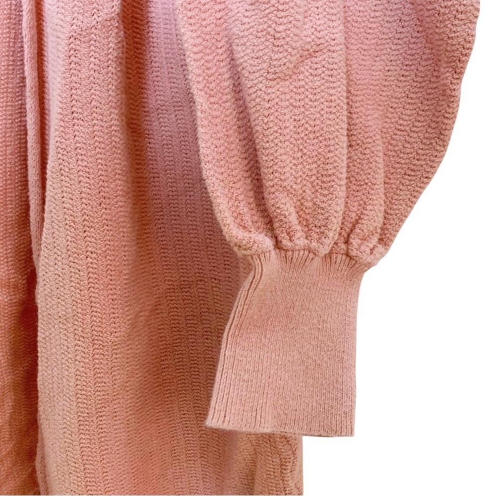 Wild Fable Pink Longline Duster Cardigan S Oversized Cotton Cottagecore Boho - Picture 2 of 9